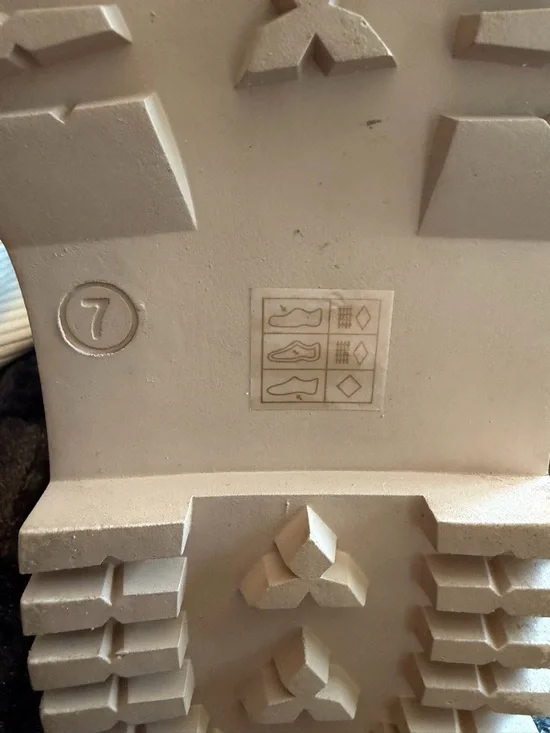 ASOS Public Desire Cream Combat Boots - Picture 11 of 16